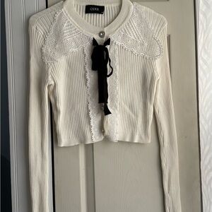 Cider Cream Lace Detail Blouse
